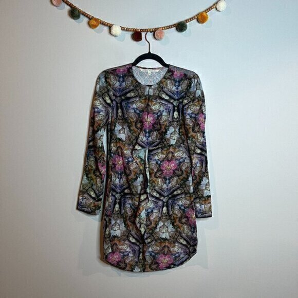 Rachel Roy colorful mandala watercolor shift dress - Picture 1 of 5